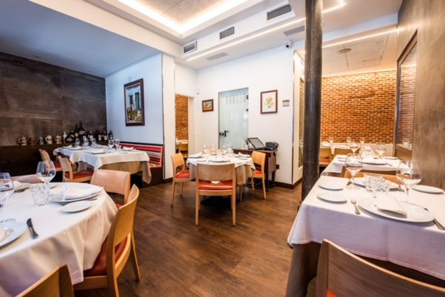 Salón principal del Restaurante Ponzano