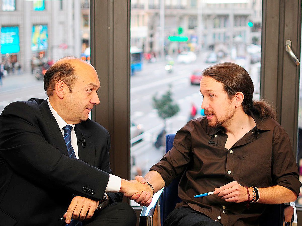 Pablo Iglesias y Constantino Mediavilla