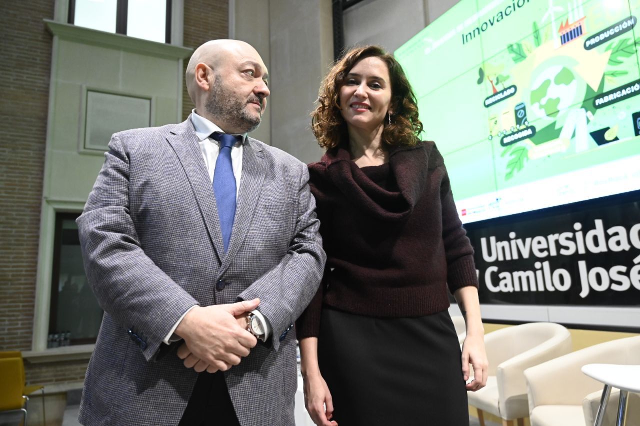 Constantino Mediavilla e Isabel Díaz Ayuso
