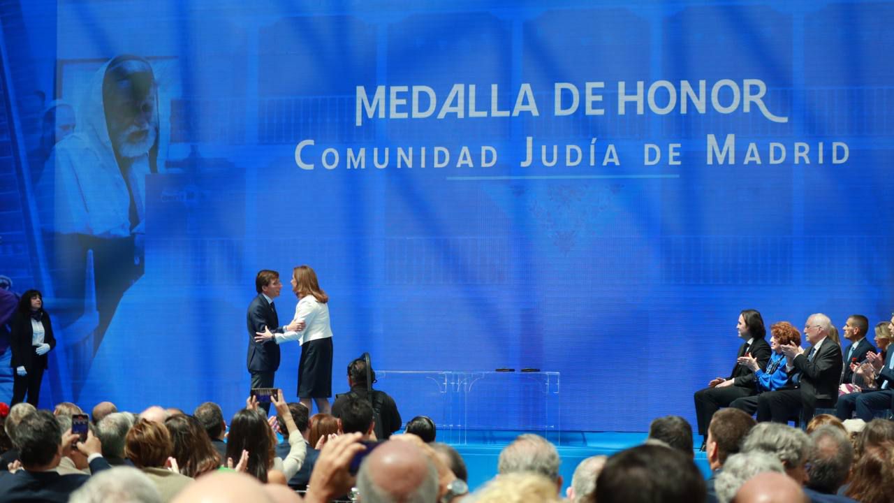 La presidenta de la comunidad judía de Madrid, Estrella Bengio