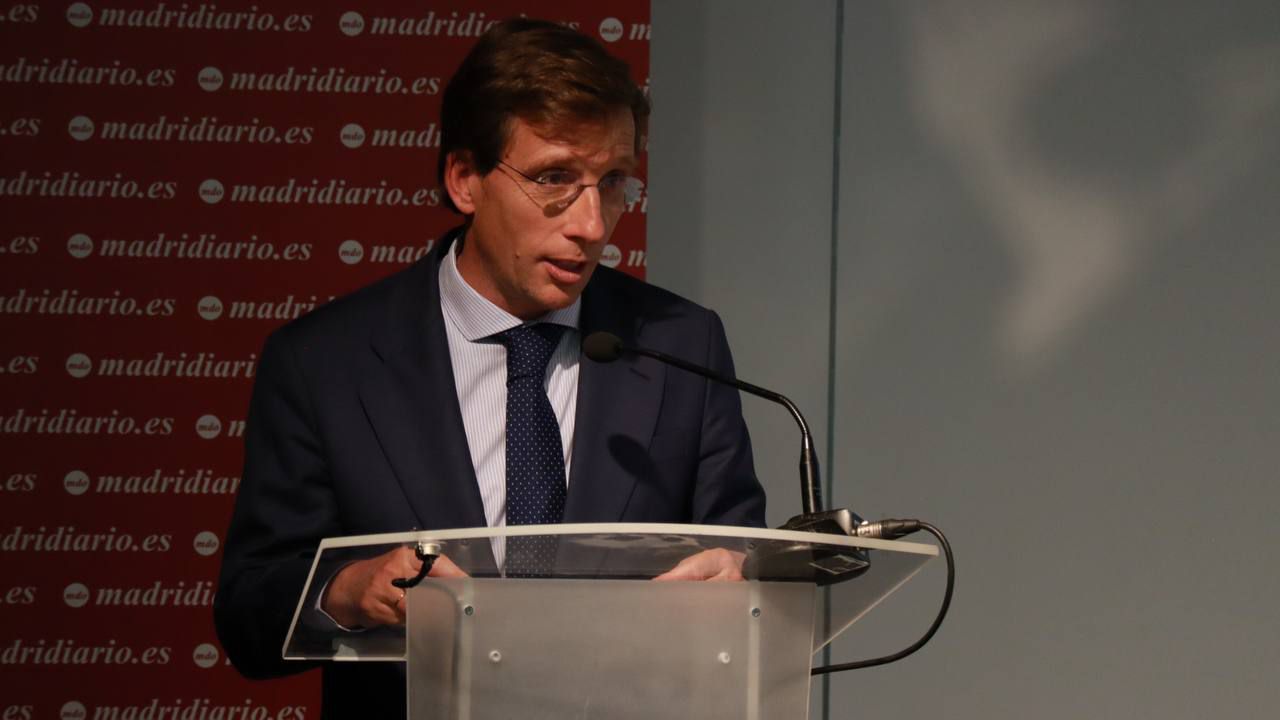 El alcalde de Madrid, José Luis Martínez-Almeida.