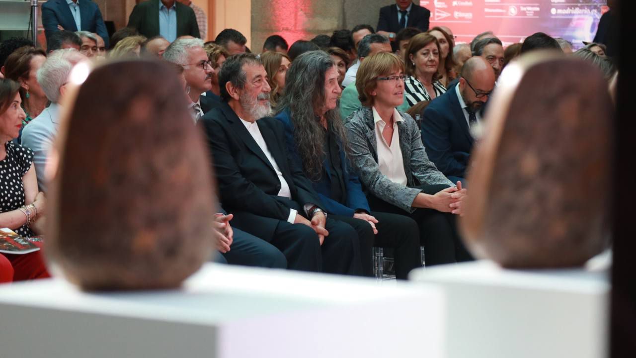 José Miguel Utande, Jorge Pardo y Carmen Martínez de Pancorbo