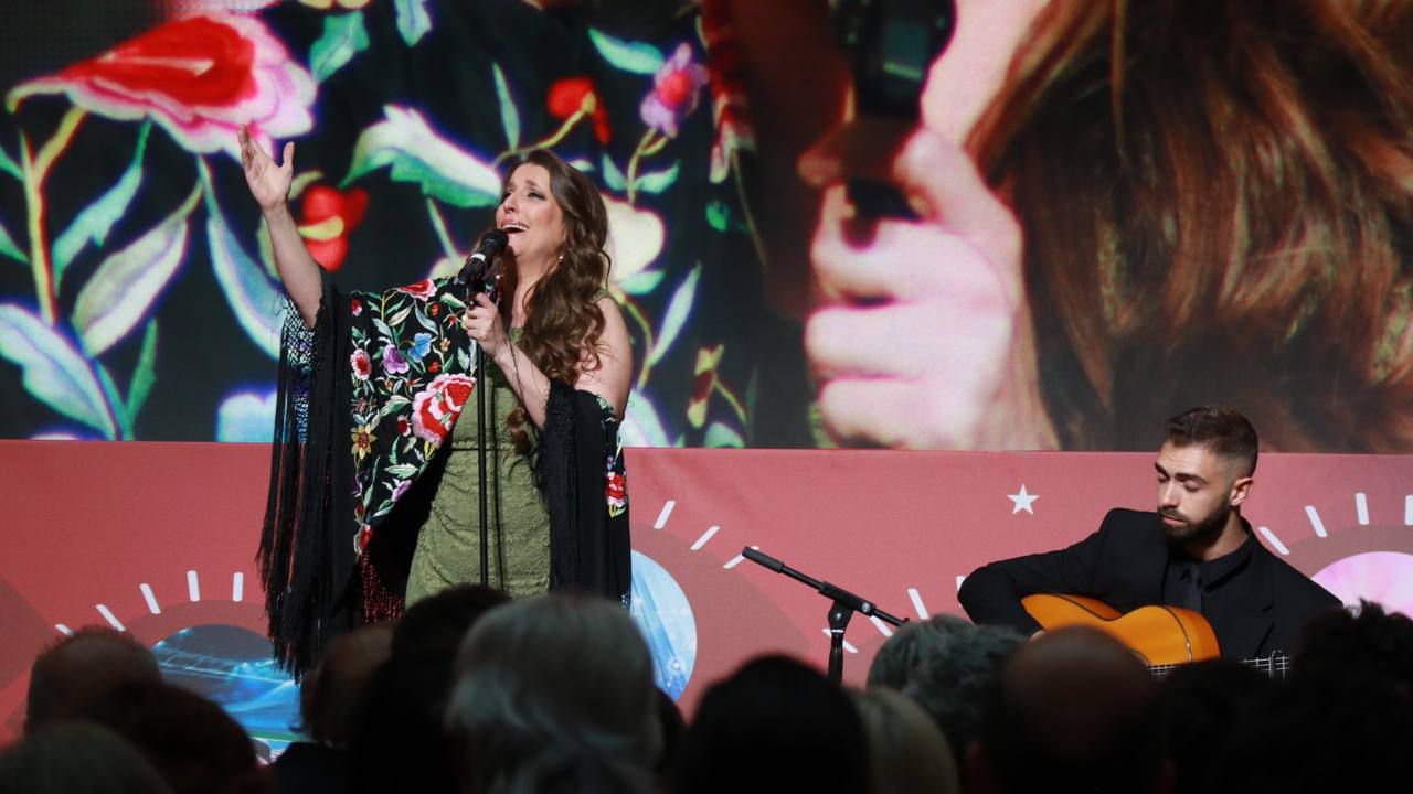 La cantaora Argentina en una actuación en la gala