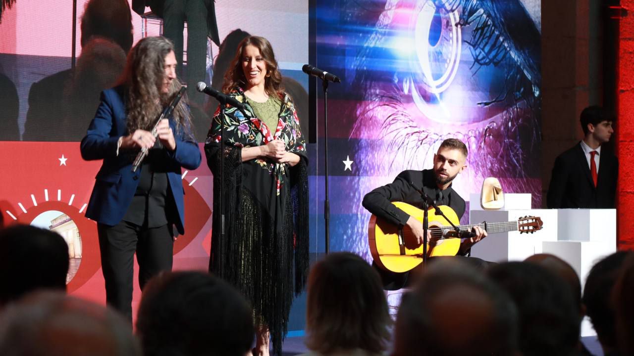 Jorge Pardo y la cantaora Argentina