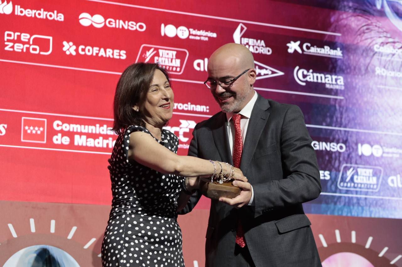 Margarita Robles y Francisco Martín