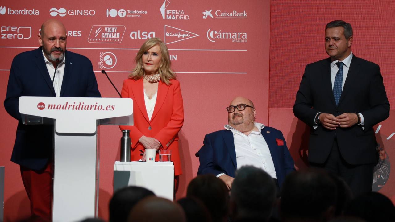 El ganador del popular concurso televisivo Pasapalabra, Óscar Díaz, reconocido  en la categoría 'Premio Iniciativa de Golf'