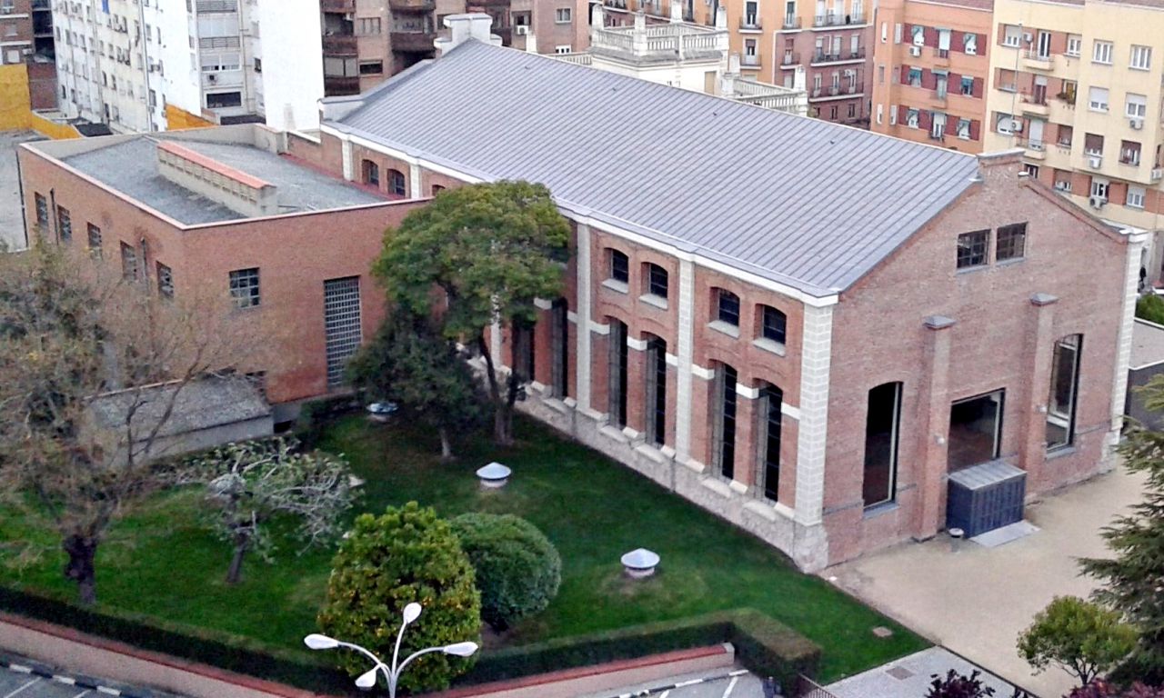 Vista general de la nave de motores