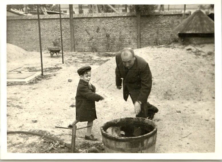 Juan Arguinsonis Ballesteros y su nieto Enrique González Arguinsonis