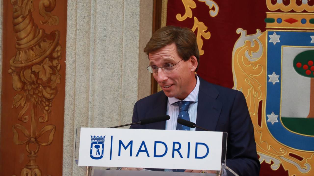 El alcalde de Madrid, José Luis Martínez Almeida