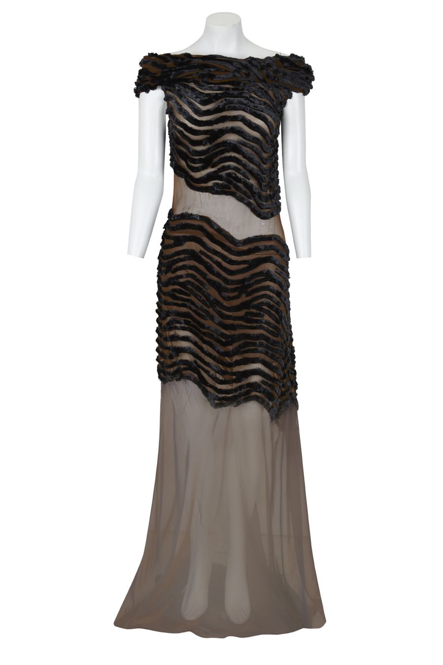 Vestido de Pedro del Hierro, colección primavera-verano 1992. 