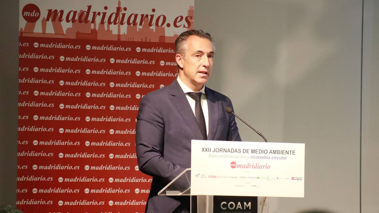 Carlos Novillo, consejero de Medio Ambiente, Agricultura e Interior de la Comunidad de Madrid
