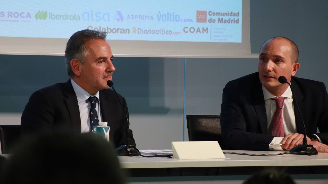 Íñigo Sanz, consejero delegado de FCC Servicios Medio Ambiente Holding; Gonzalo Cañete, CEO de PreZero