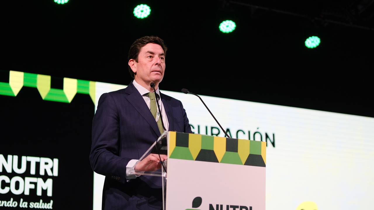 El presidente del COFM, Manuel Martínez del Peral