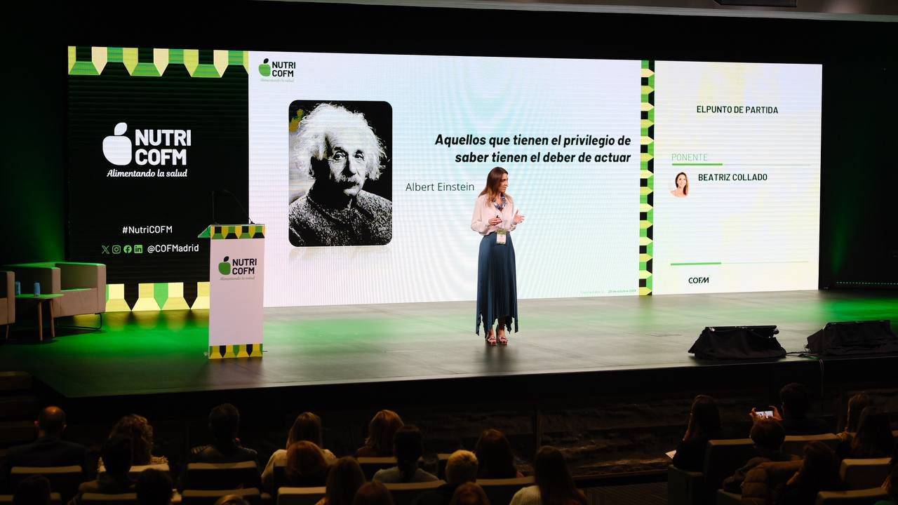 Beatriz Collado, vocal de Alimentación y Nutrición del COFM