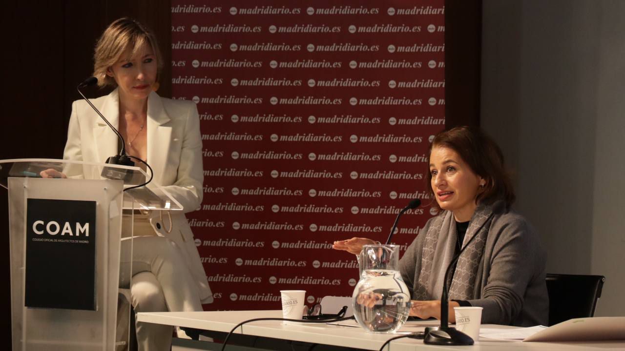 María Cano, directora de Madridiario, y Ana Morales,  HR Head Johnson &; Johnson Iberia