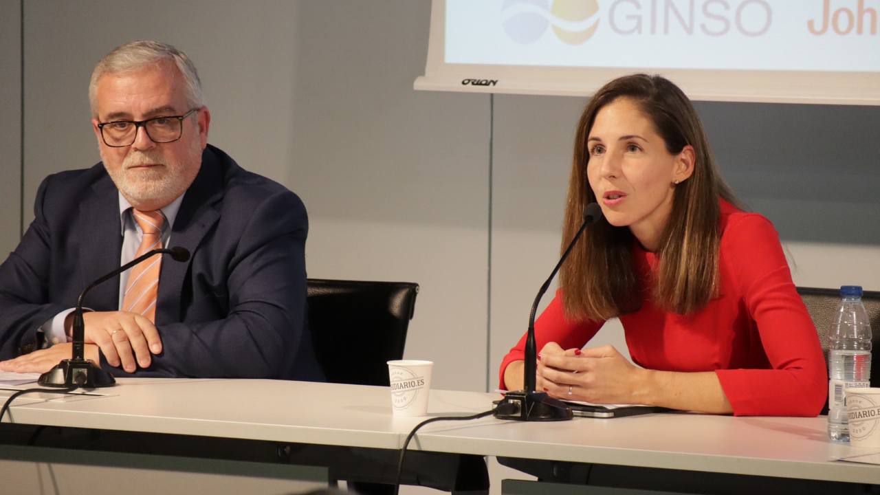 José Manuel Ropero, coordinador del Servicio de Prevención Mancomunado SPM-Ginso y responsable del Área de Seguridad y Salud en Ginso, y Mónica Ramos, directora de Ingeniería y Operaciones de PreZero