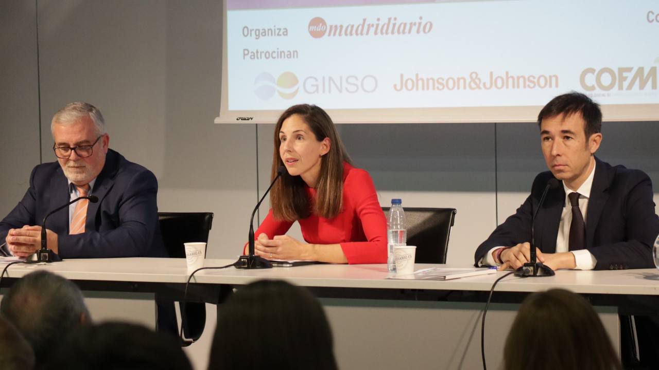 José Manuel Ropero, coordinador del Servicio de Prevención Mancomunado SPM-Ginso y responsable del Área de Seguridad y Salud en Ginso; Mónica Ramos, directora de Ingeniería y Operaciones de PreZero; David Chica, director general de Mercamadrid, y José Manuel Gallego, subdirector de Prevención de Riesgos Laborales en el Grupo Tragsa.