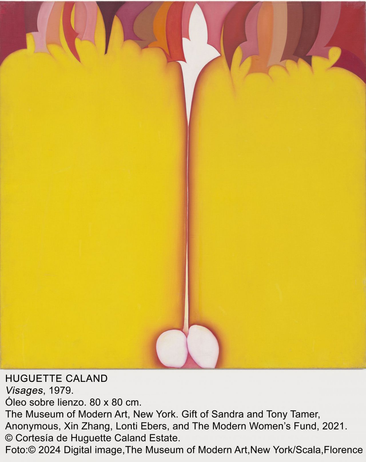 Huguette Caland-Visages