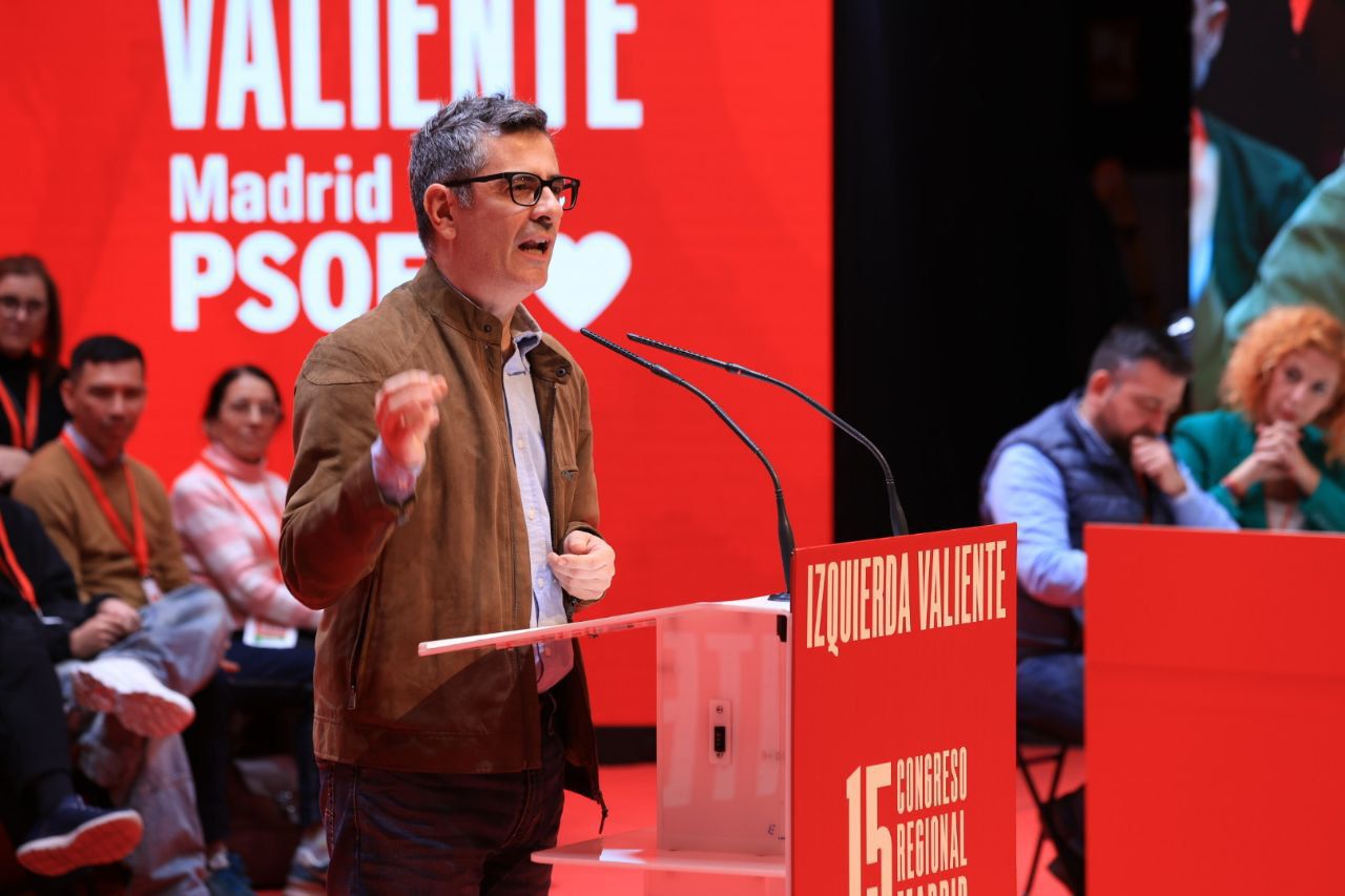 El ministro de la Presidencia, Justicia y Relaciones con las Cortes, Félix Bolaños
