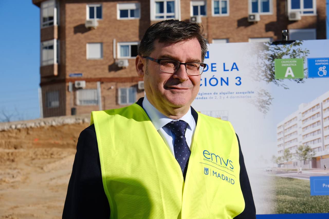 El presidente de la EMVS Madrid, Álvaro González