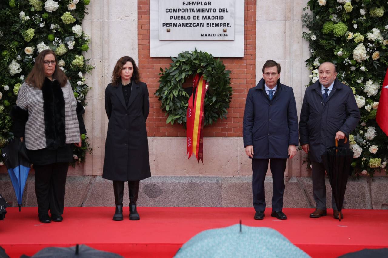Recuerdo de las víctimas del 11M en la Real Casa de Correos
