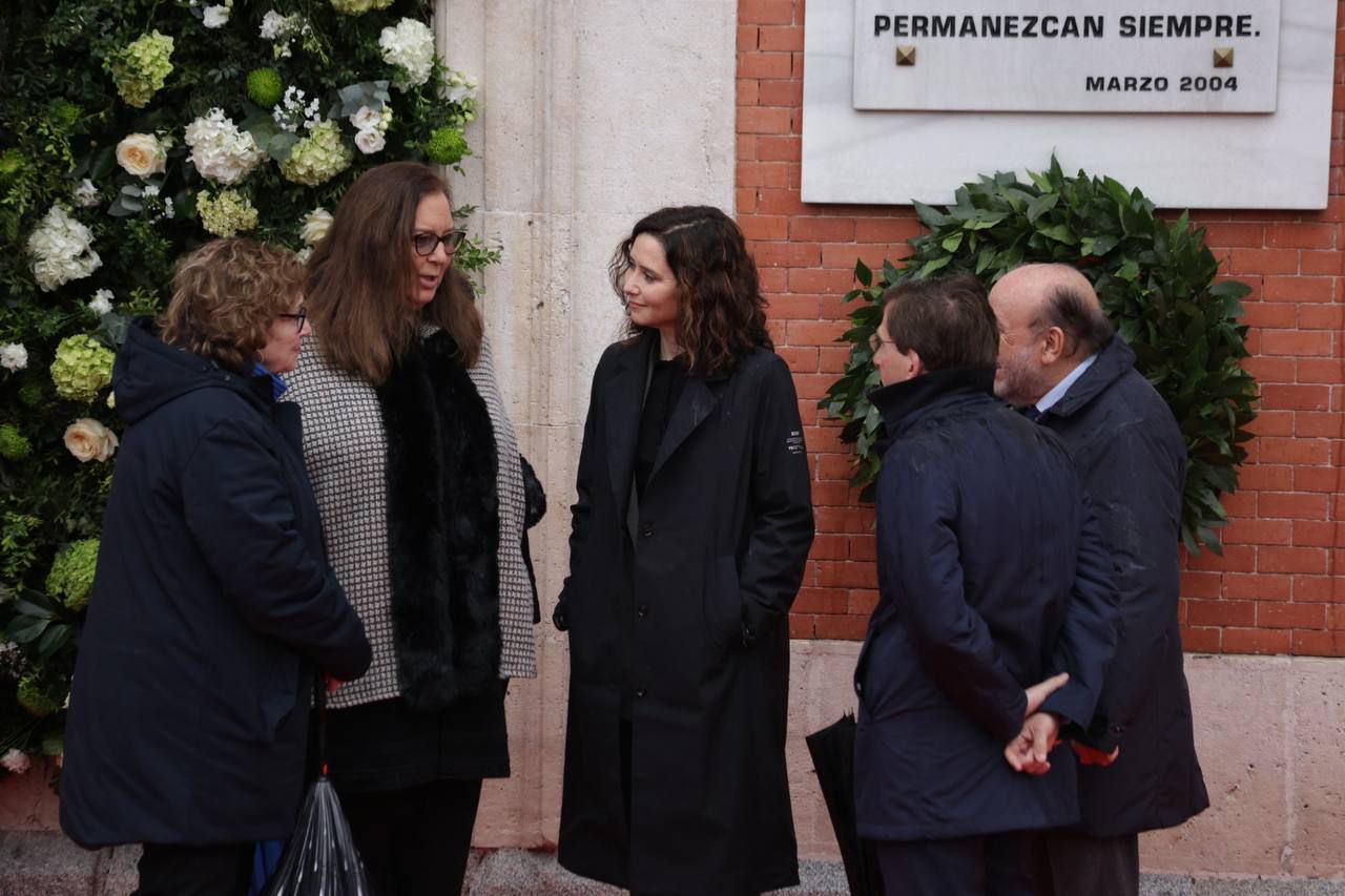 Recuerdo de las víctimas del 11M en la Real Casa de Correos
