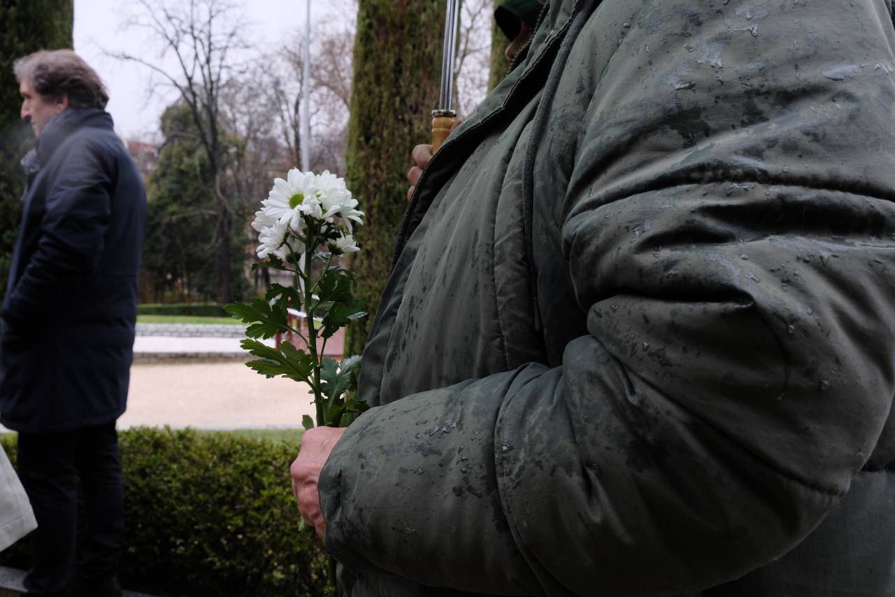 Homenaje a los fallecidos el 11M en el Bosque del Recuerdo
