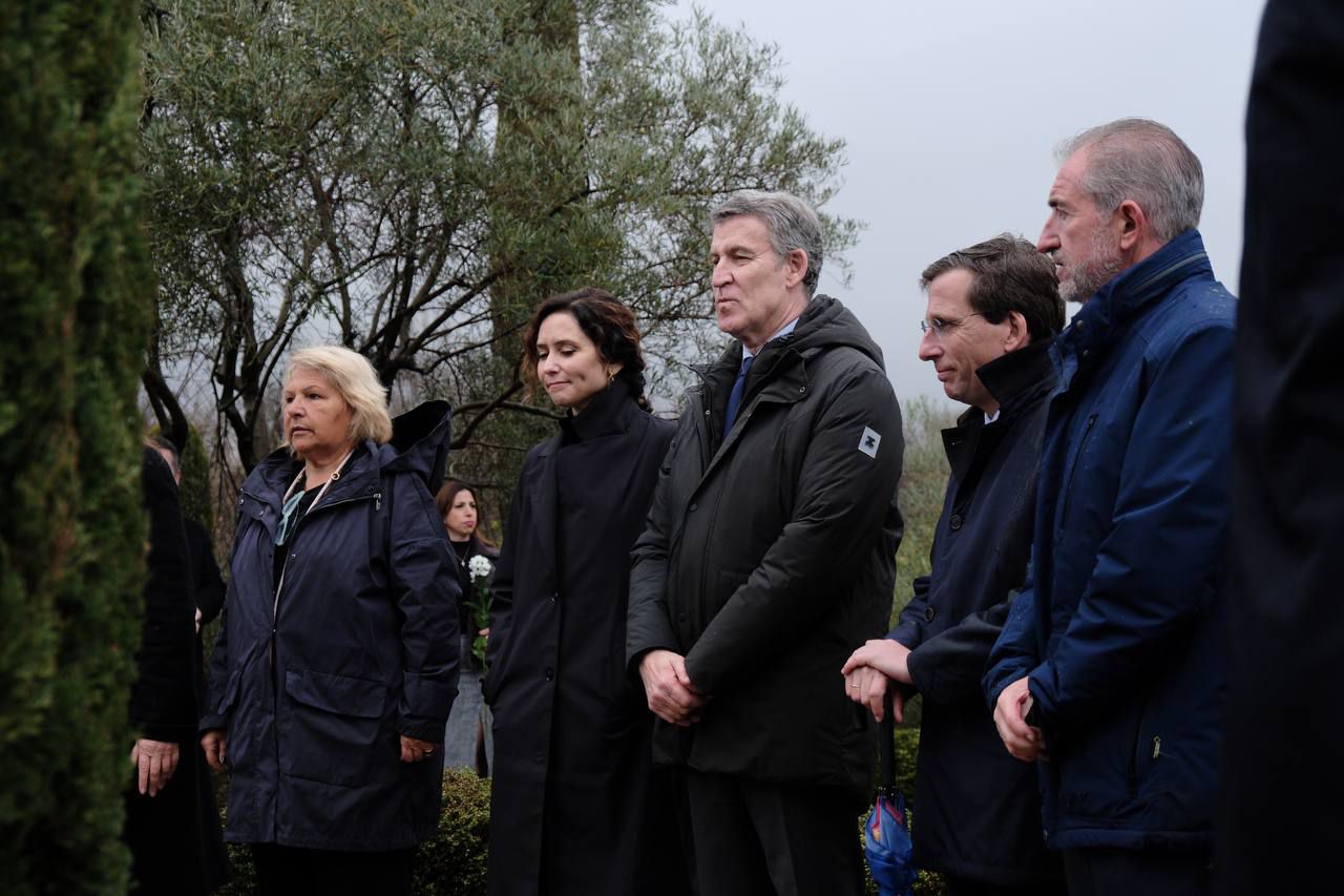 Homenaje a los fallecidos el 11M en el Bosque del Recuerdo
