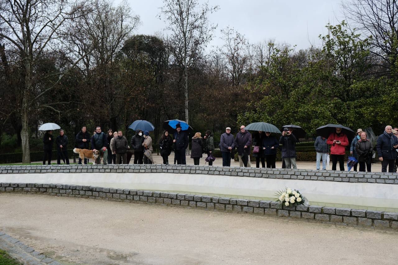 Homenaje a los fallecidos el 11M en el Bosque del Recuerdo
