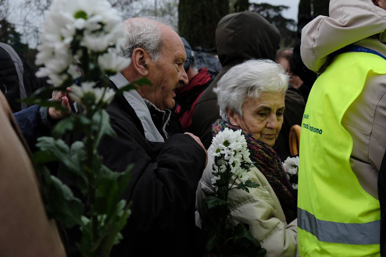 Homenaje a los fallecidos el 11M en el Bosque del Recuerdo
