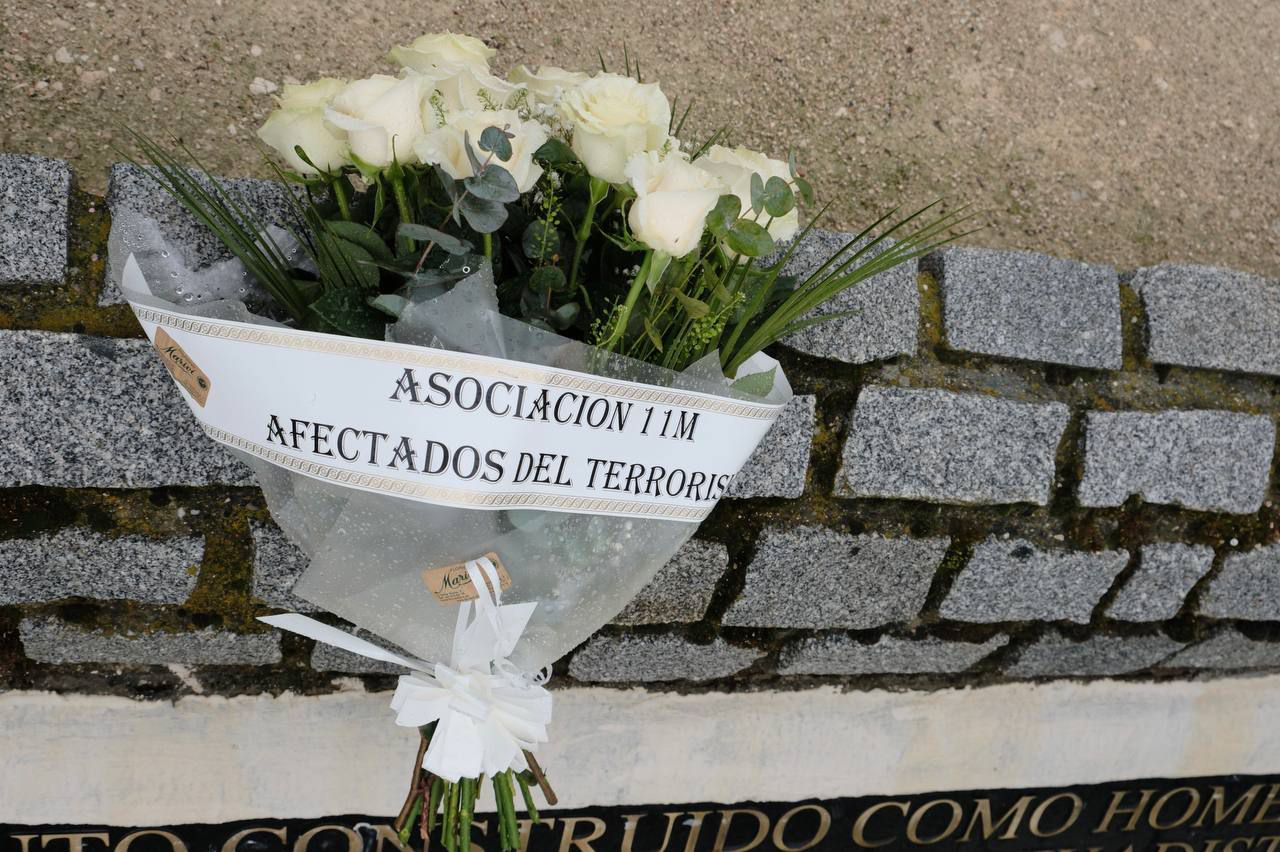 Homenaje a los fallecidos el 11M en el Bosque del Recuerdo
