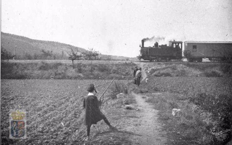 Tren de Arganda en sus orígenes 