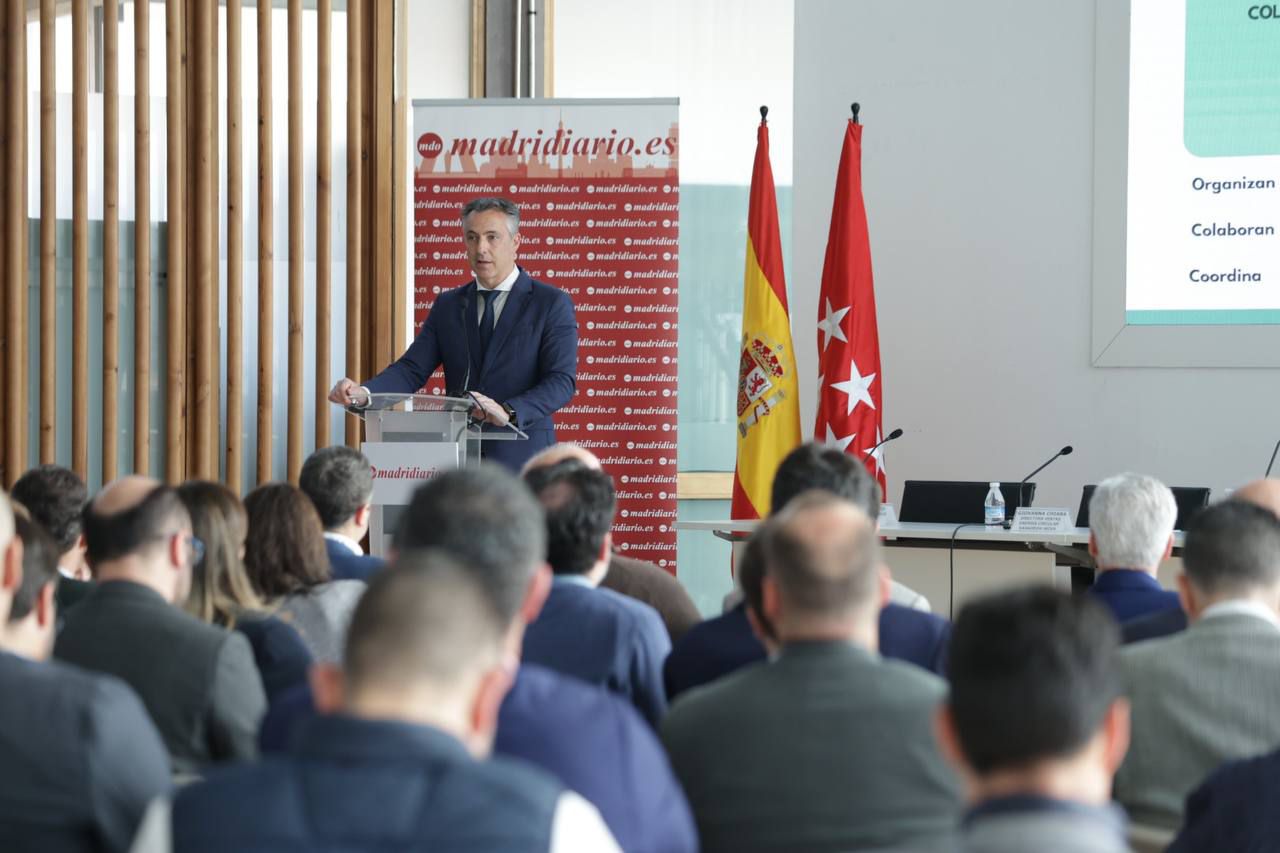 Carlos Novillo, consejero de Medio Ambiente, Agricultura e Interior de la Comunidad de Madrid