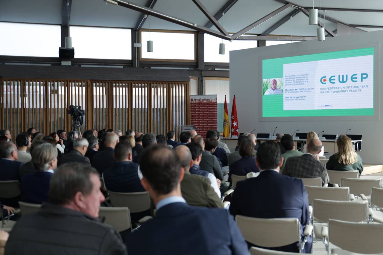 Conferencia de Bastian Wens, deputy president de CEWEP.