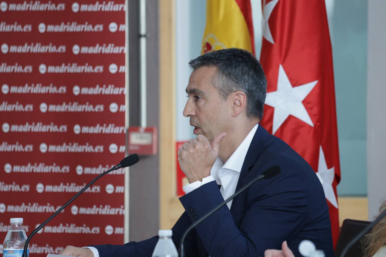 Alberto Orío, subdirector de Control Ambiental de la Dirección General del Parque Tecnológico Valdemingómez del Ayuntamiento de Madrid