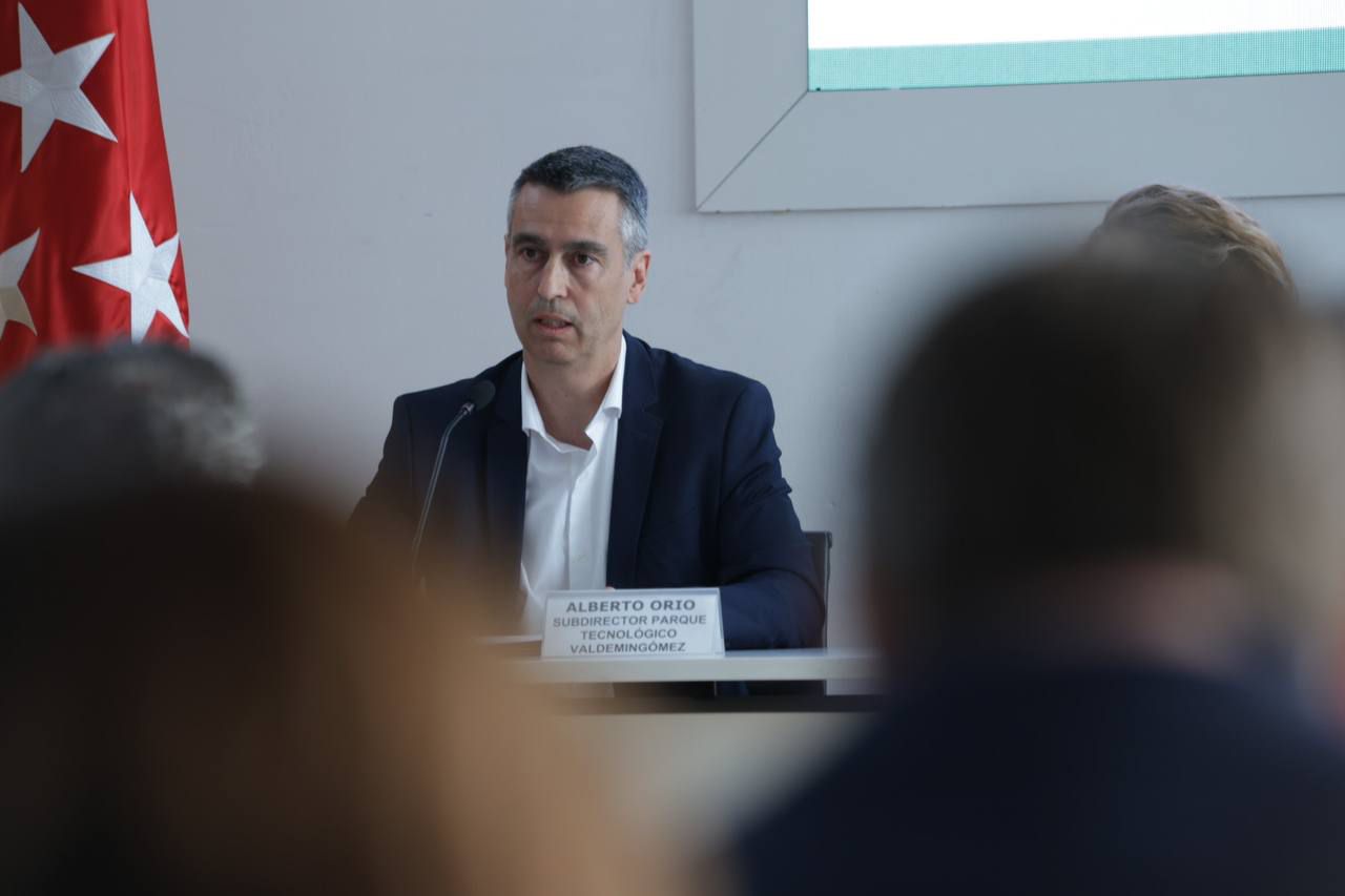 Alberto Orío, subdirector de Control Ambiental de la Dirección General del Parque Tecnológico Valdemingómez del Ayuntamiento de Madrid