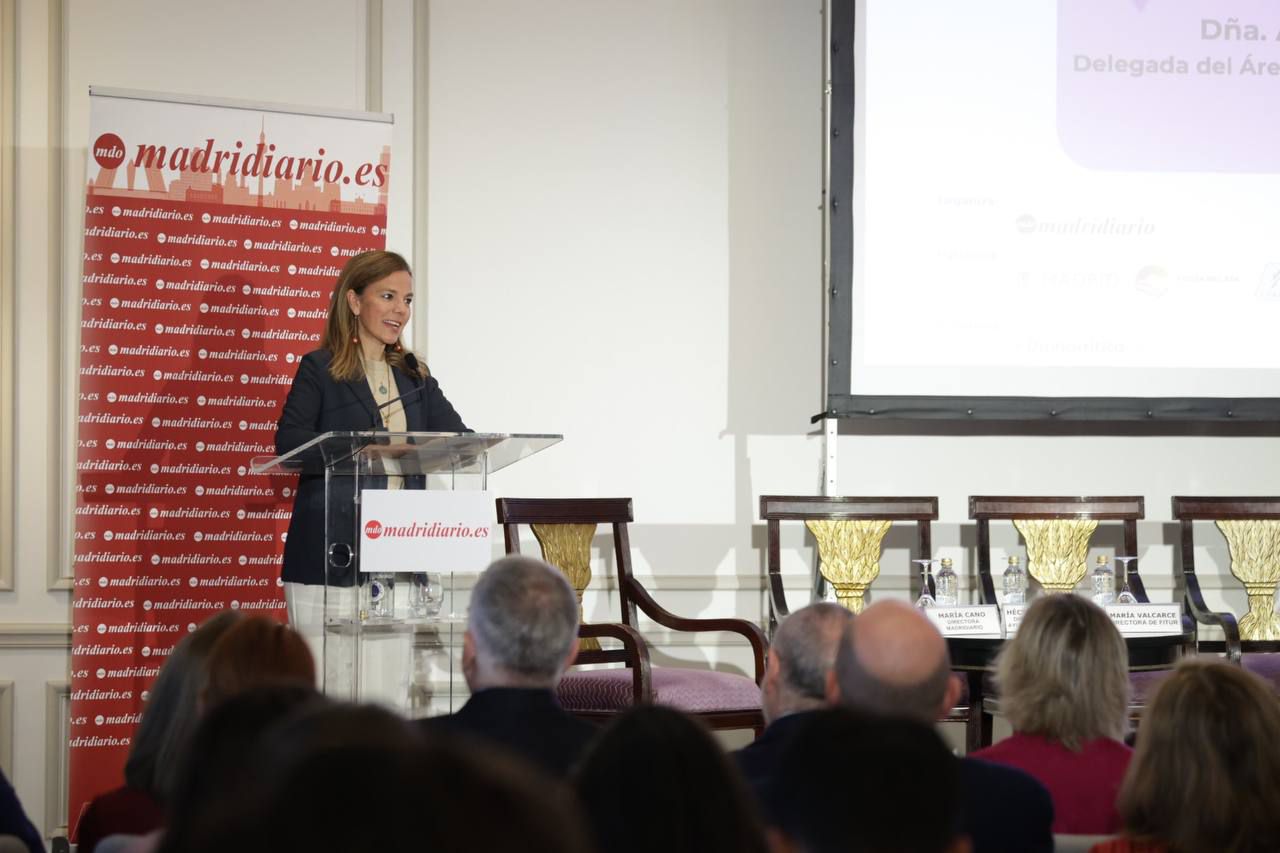 Almudena Maíllo, delegada del Área de Turismo del Ayuntamiento de Madrid