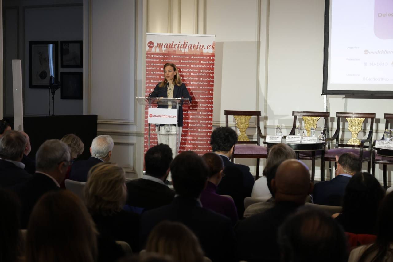 Almudena Maíllo, delegada del Área de Turismo del Ayuntamiento de Madrid