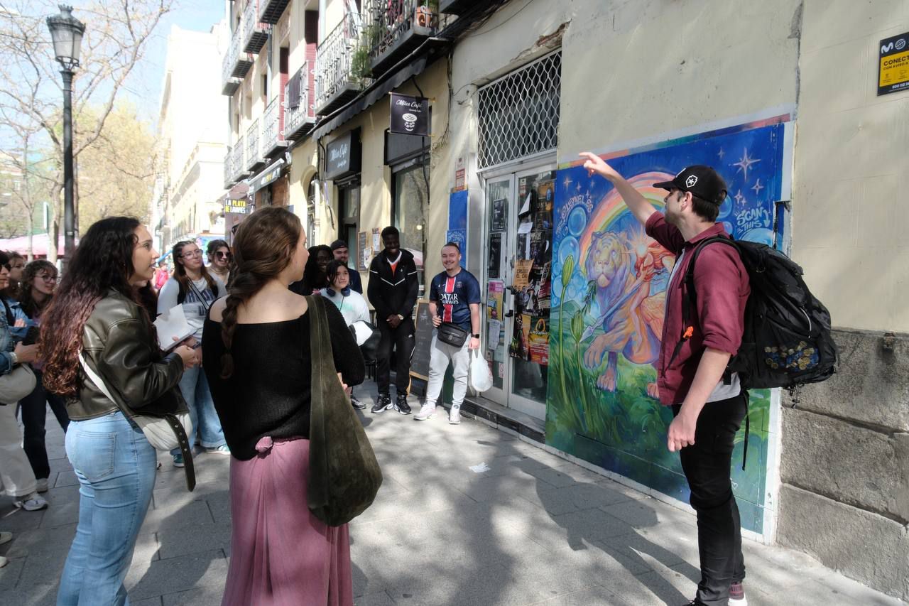Creación de la artista madrileña Leyvel para Calle 2024