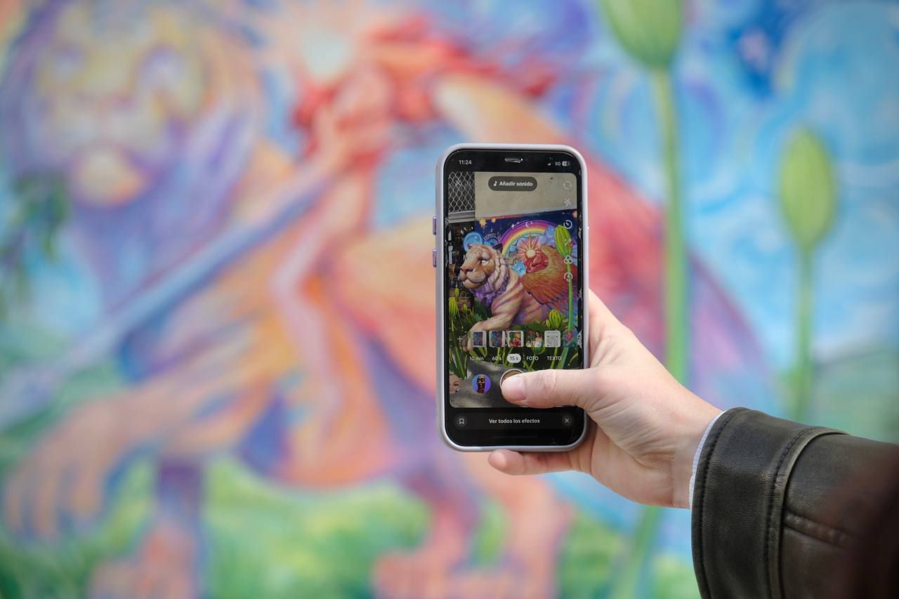 Creación de la artista madrileña Leyvel para Calle 2024