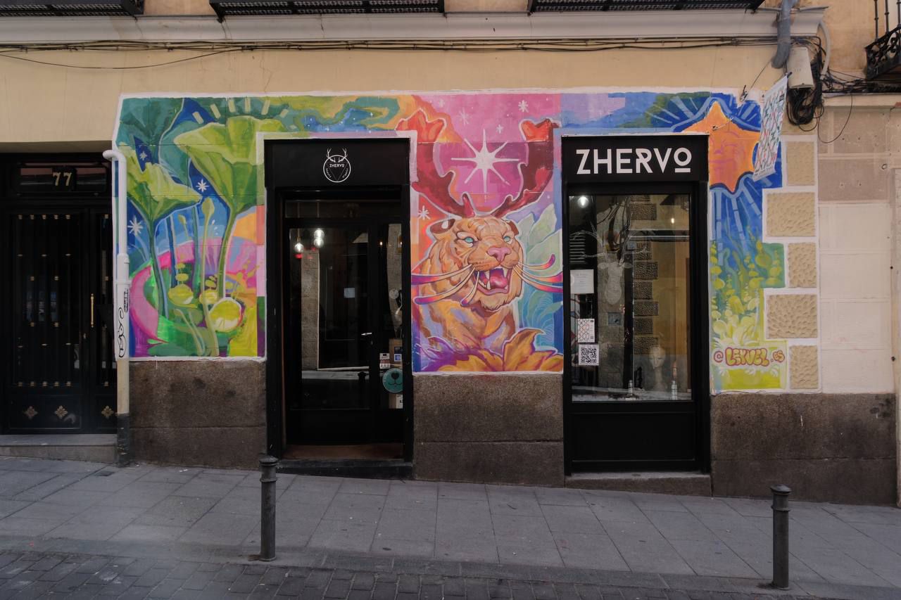 Creación de la artista madrileña Leyvel para Calle 2025