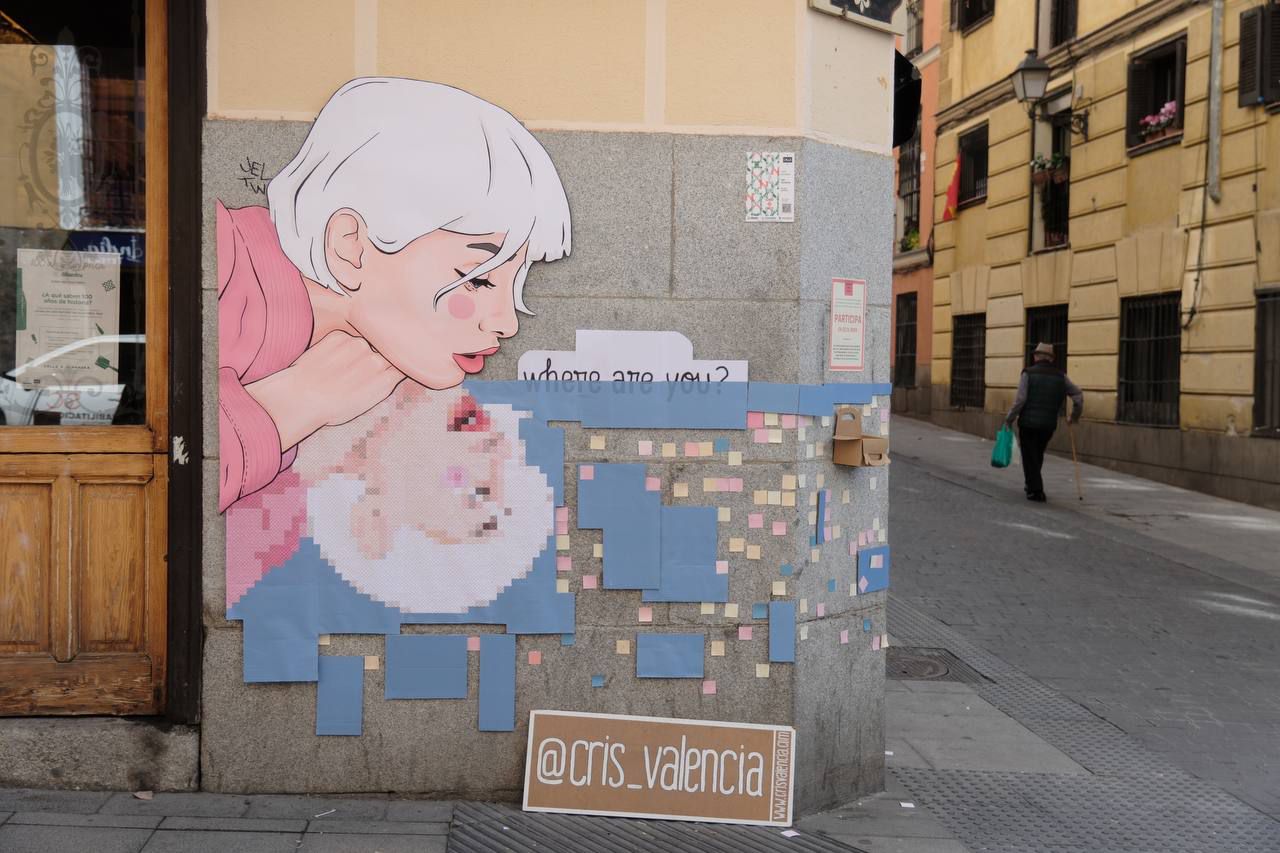 Premio del Jurado 2025: 'Where are we?' de Cris Valencia en Café de Barbieri en la calle del Ave María.