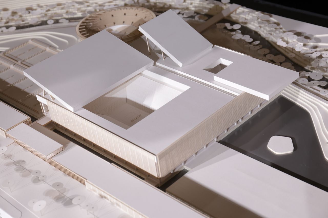 Maqueta del nuevo estadio