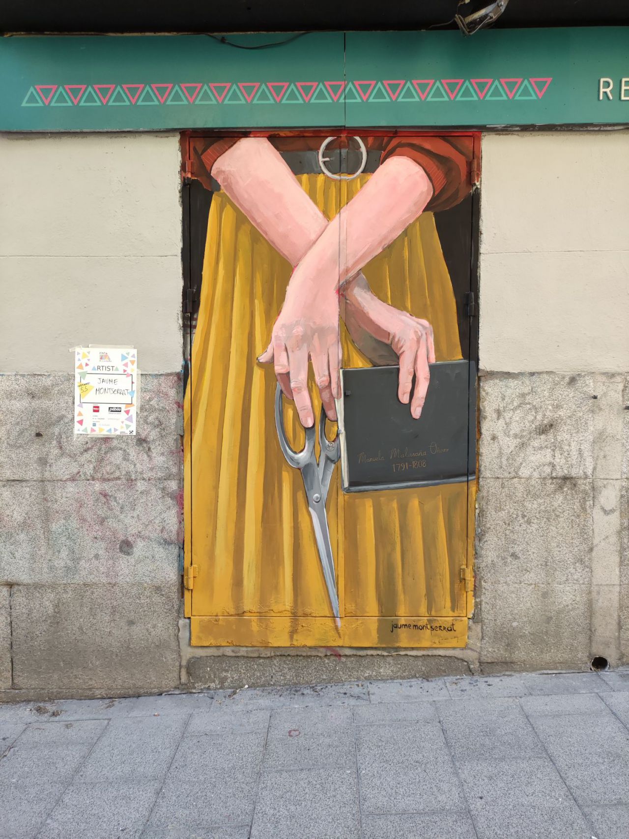 Tijeras de Manuela Malasaña en Pinta 2024 - Jaume Montserrat