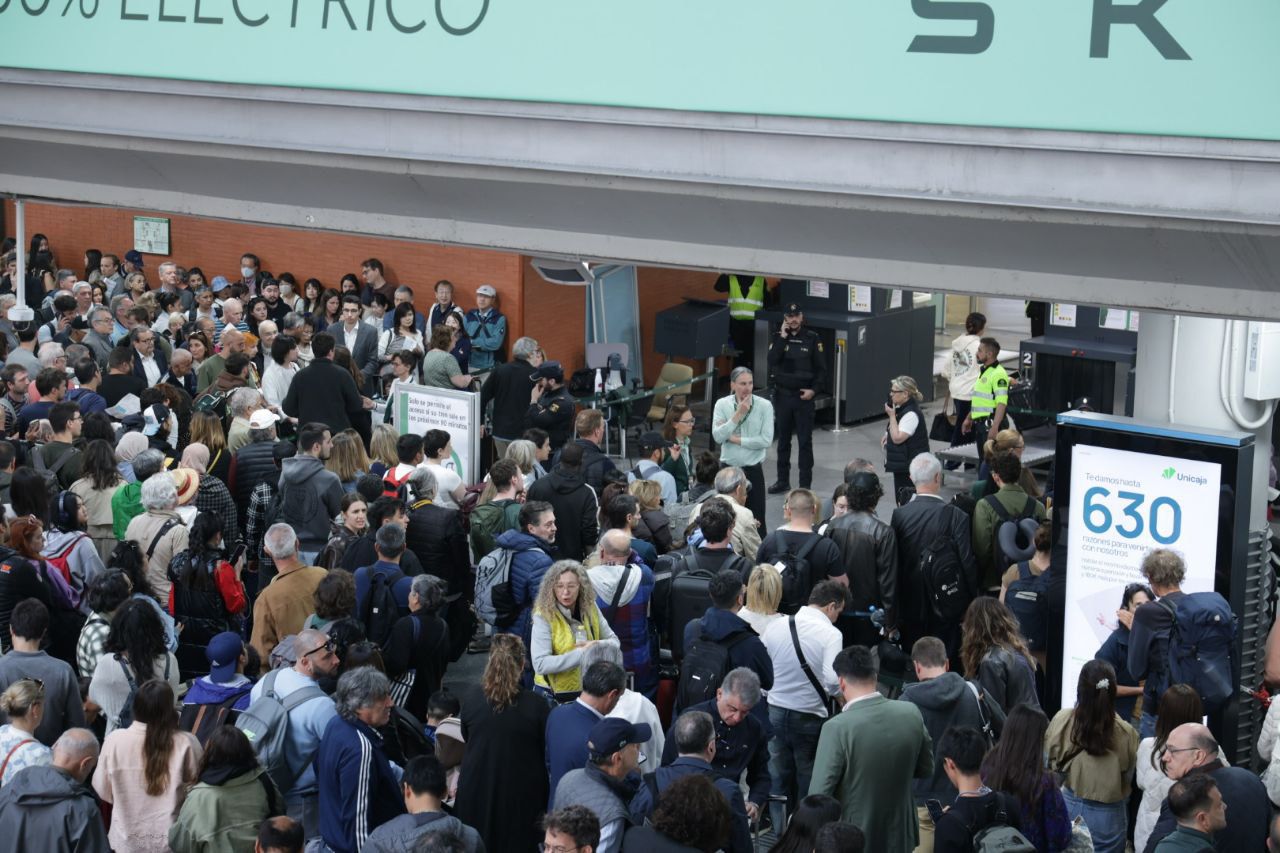 Atocha tras el apagón