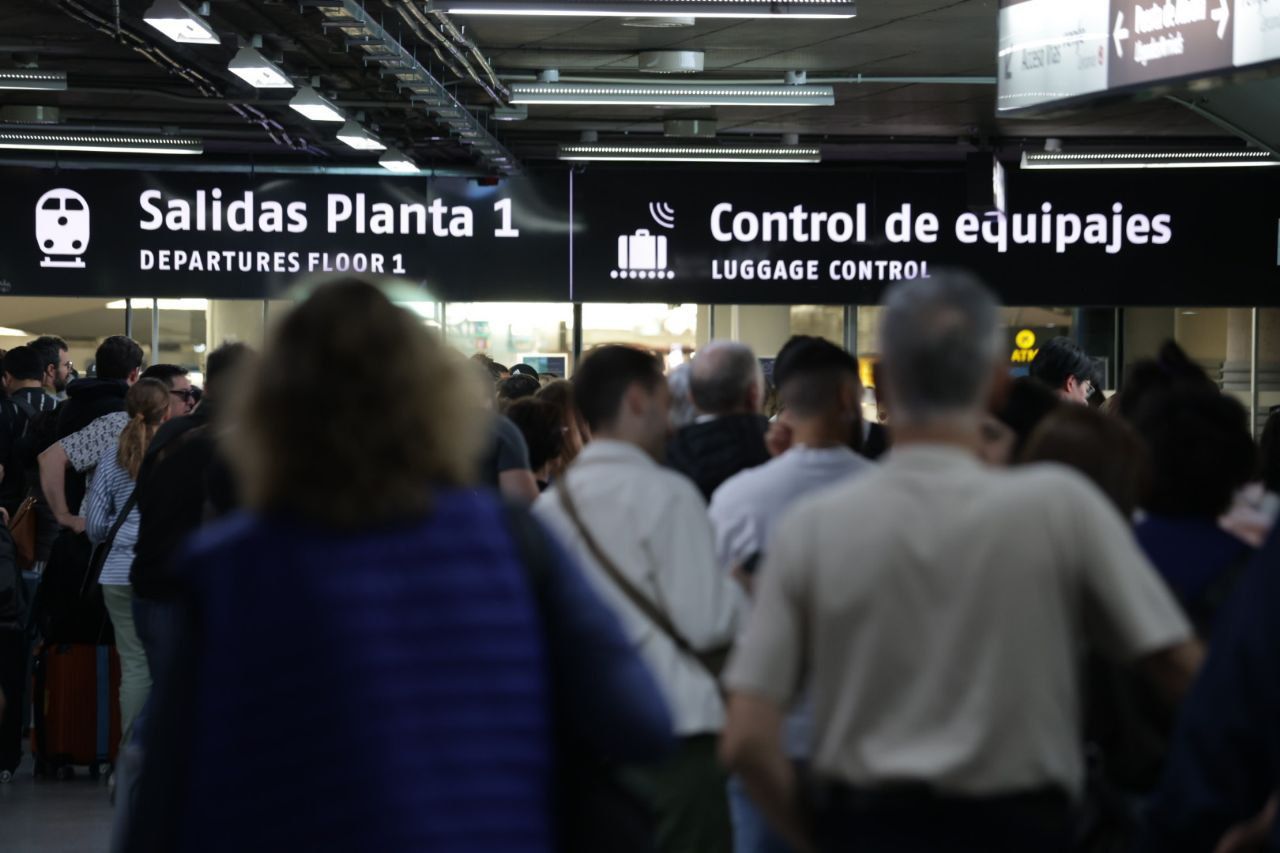 Atocha tras el apagón