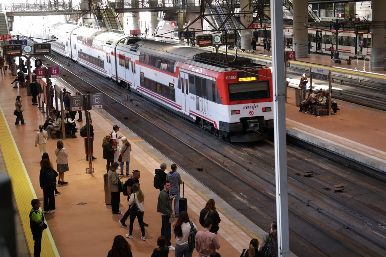 La estación de Atocha, un día después del gran apagón