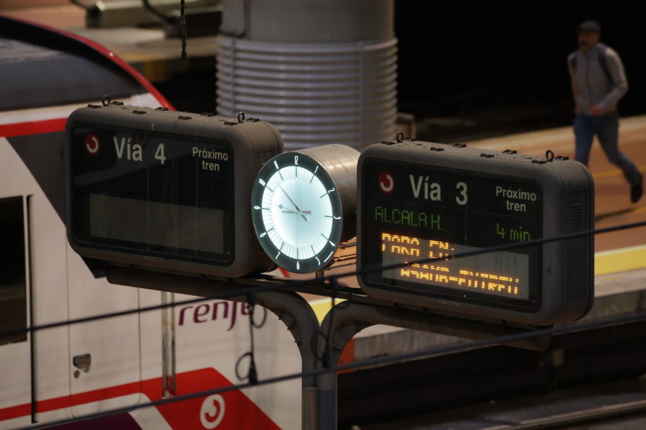 La estación de Atocha, un día después del gran apagón