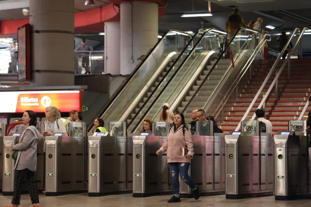 La estación de Atocha, un día después del gran apagón