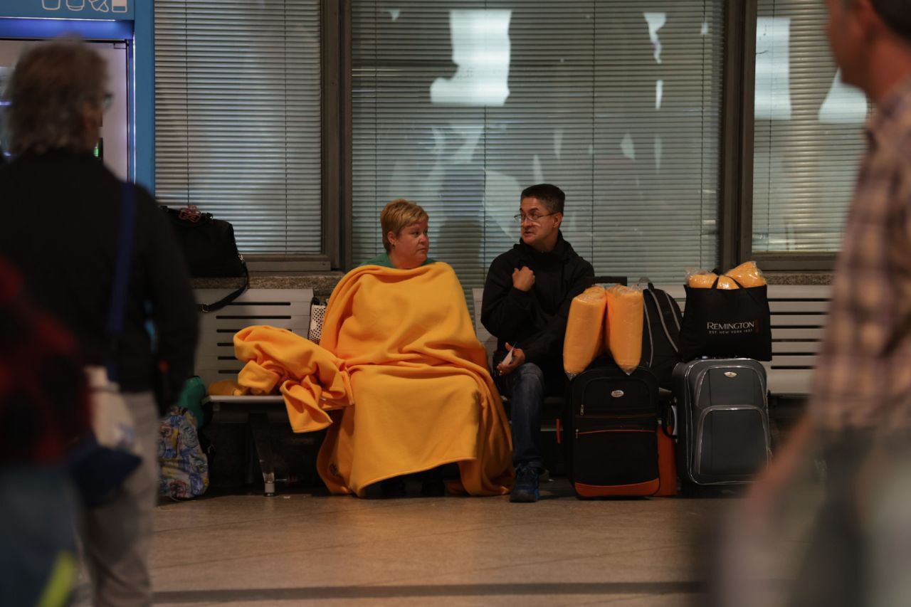 La estación de Atocha, un día después del gran apagón